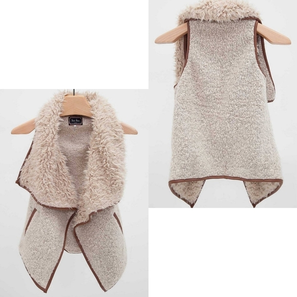 Love Tree Faux Fur Vest - M - Picture 1 of 8